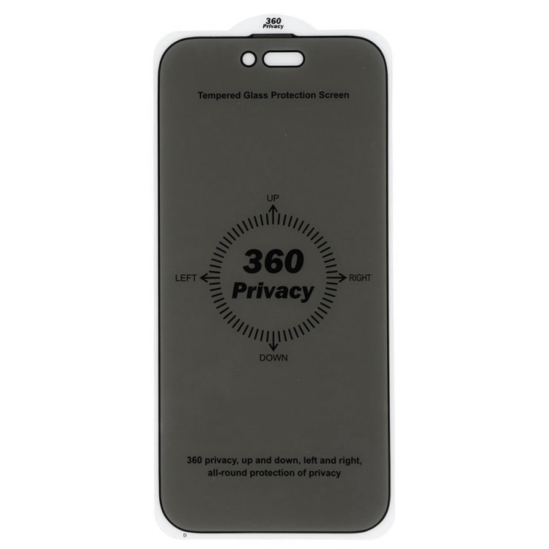 Γυαλί Προστασίας Privacy Silk Printing Glass Apple iPhone Air (6.5") Tempered Glass 9H AntiCrash / AntiShock / Anti-Dust / Anti-Static Black Γυαλί Προστασίας Privacy Silk Printing Glass Apple iPhone Air (6.5") Tempered Glass 9H AntiCrash / AntiShock / Anti-Dust / Anti-Static Black