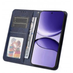 Θήκη Book Side Buckle Leather Cover Xiaomi Poco F7 5G / Redmi Turbo 4 Pro 5G Blue