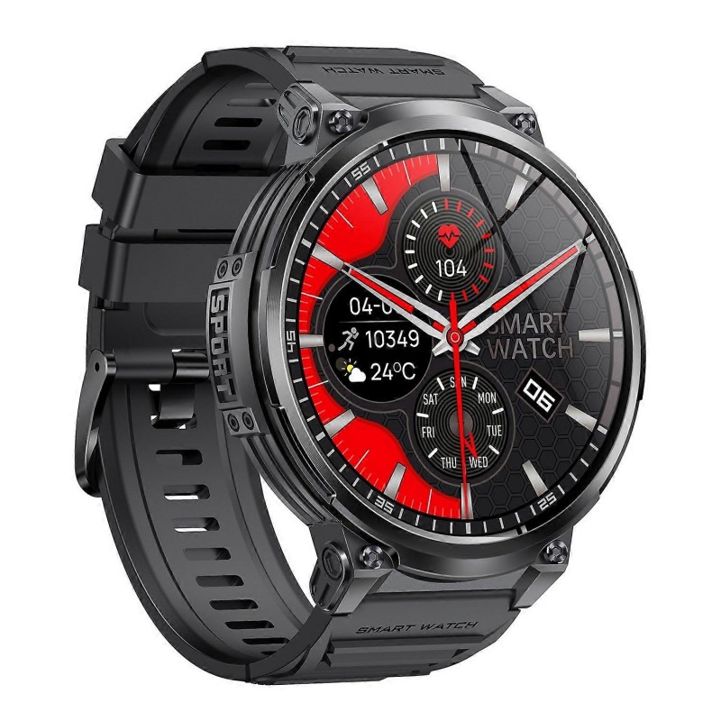 Smartwatch LEMFO K66 with Bluetooth Call Black