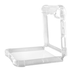 Θήκη Antishock Air TPU with Metal Hinge Camera Guard Samsung Galaxy Z Flip6 SM-F741 / Flip7 FE 5G SM-761B Clear