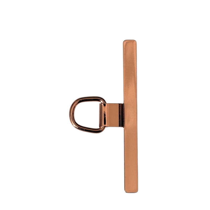 Ανταλλακτικό Pad για Λουράκι Λαιμο΄ύ Stainless Steel Ultra-Thin Mobile Pad Hanging Rope Clip Rose Gold