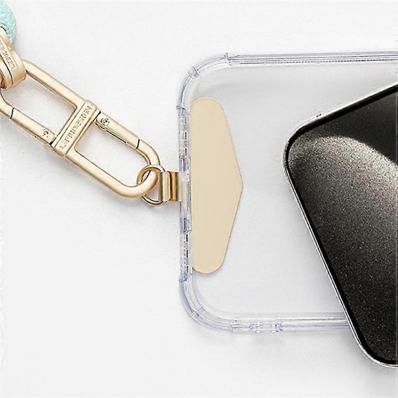 Ανταλλακτικό Pad Leeu Design για Λουράκι Λαιμο΄ύ Stainless Steel Ultra-Thin Mobile Pad Hanging Rope Clip Black Ανταλλακτικό Pad Leeu Design για Λουράκι Λαιμο΄ύ Stainless Steel Ultra-Thin Mobile Pad Hanging Rope Clip Black