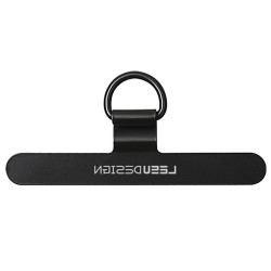 Ανταλλακτικό Pad Leeu Design για Λουράκι Λαιμο΄ύ Stainless Steel Ultra-Thin Mobile Pad Hanging Rope Clip Black