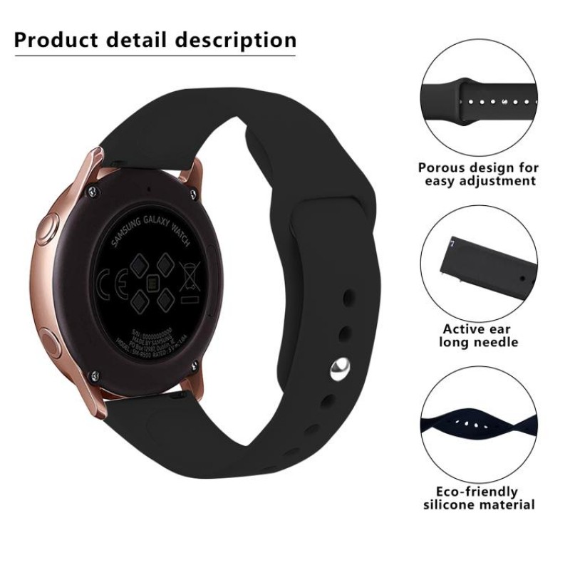 Ανταλλακτικό λουράκι QuickFit Reverse Buckle Silicone για Huawei Watch GT4 (41mm)  / Huawei Watch GT 5 (41MM)  / GT 5 Pro / Honor S1 (18mm) Lilac