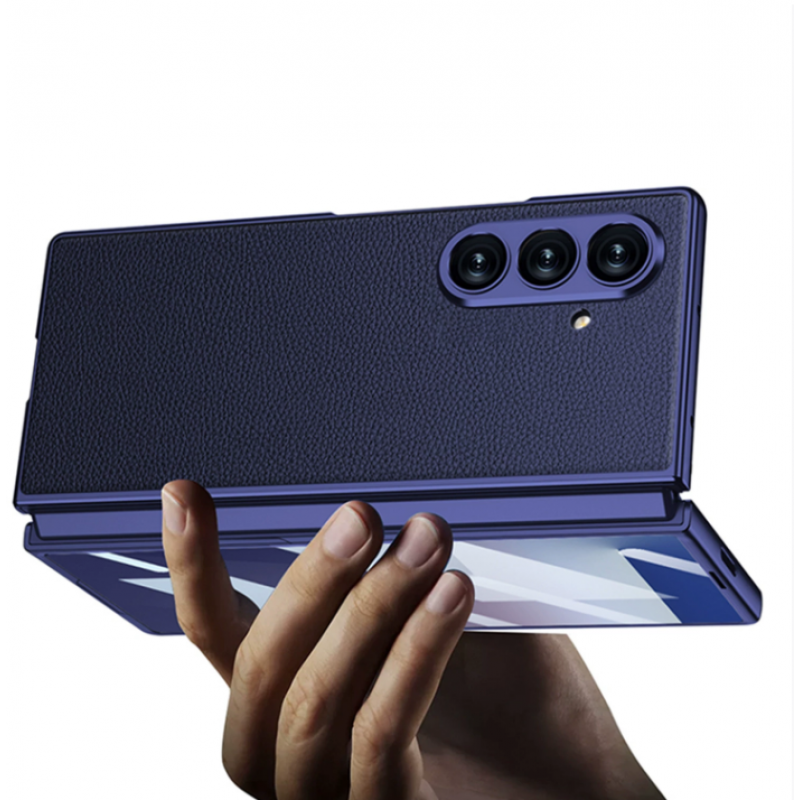 Θήκη Integrated Metallic Cover with Magsafe Samsung Galaxy Z Fold7 5G SM-F966 Blue