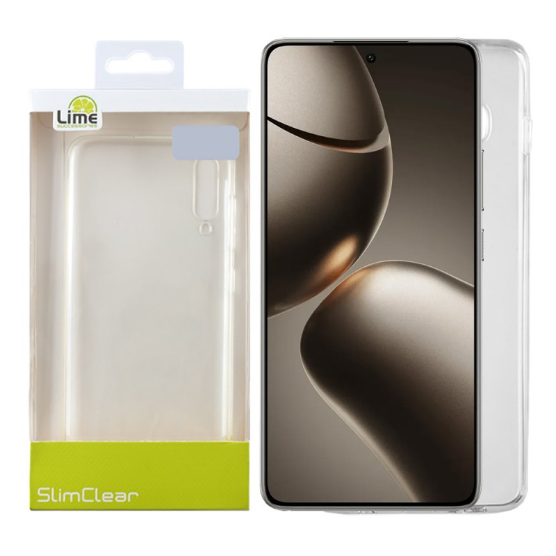 Θήκη Lime Slimclear TPU Cover Xiaomi 15T 5G Clear