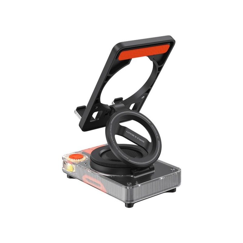 Βάση Γραφείου XO F65 Vintage Desktop Holder με Ηχείο Black