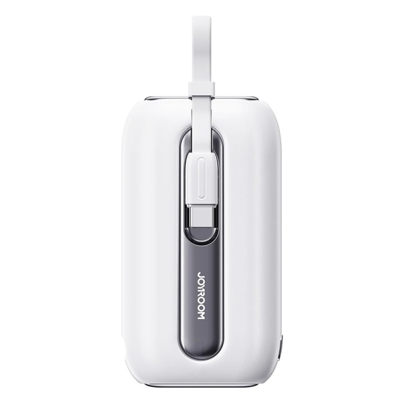 Εξωτερική Μπαταρία Joyroom JR-L013 Lightning & Type-C Cable Powerbank 10000mAh 12W White