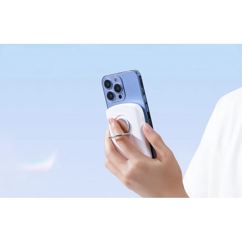 Εξωτερική Μπαταρία Joyroom JR-W030 Ring Holder Powerbank 6000mAh 20W Purple