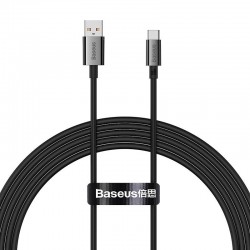 Καλώδιο Φόρτισης Baseus Superior Series USB-A to USB-C 100W 6A 2m Black