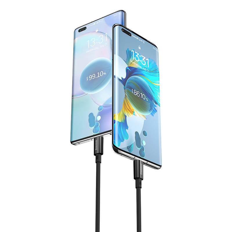 Καλώδιο Φόρτισης Baseus Superior Series USB-A to USB-C 100W 6A 2m Black