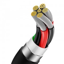 Καλώδιο Φόρτισης Baseus Superior Series USB-A to USB-C 100W 6A 2m Black