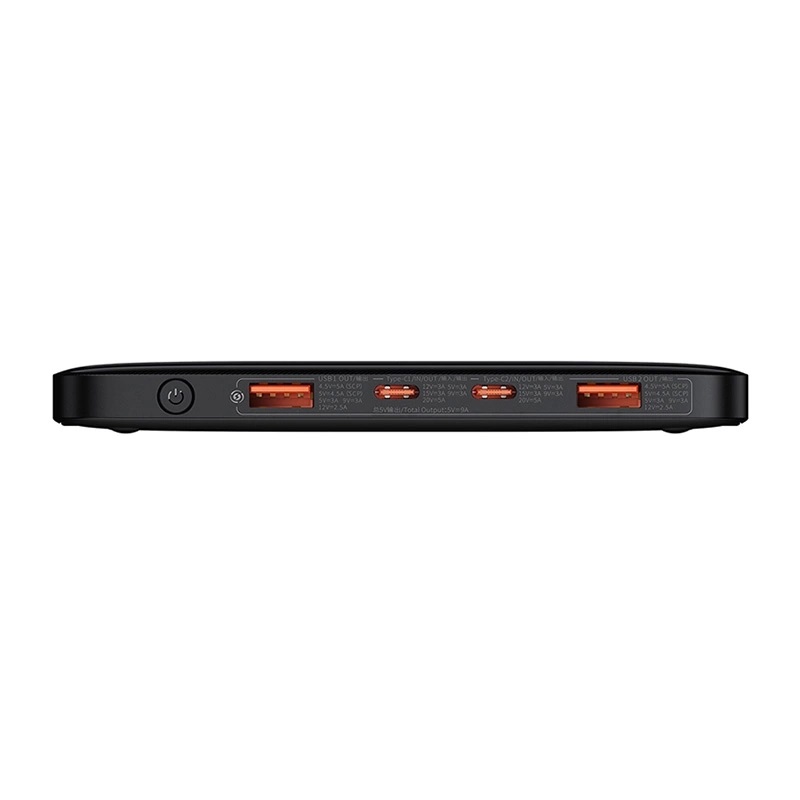 Εξωτερική Μπαταρία Baseus Blade PowerBank 20000mAh 100W 2USB-A & 2USB-C & Cable USB-C (PPBL000201) Black