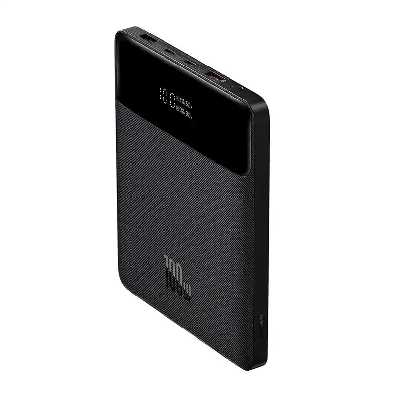 Εξωτερική Μπαταρία Baseus Blade PowerBank 20000mAh 100W 2USB-A & 2USB-C & Cable USB-C (PPBL000201) Black