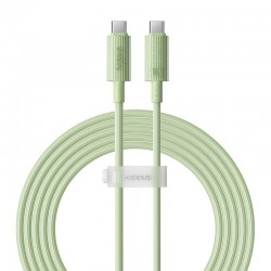 Καλώδιο Data Baseus Habitat Series USB-C to USB-C 100W 2m Green 