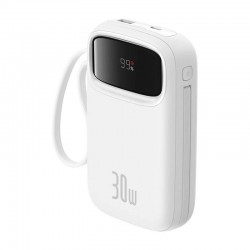 Εξωτερική Μπαταρία Baseus QPow 2 Powerbank 10000mAh 30W PD 2x Type-C White