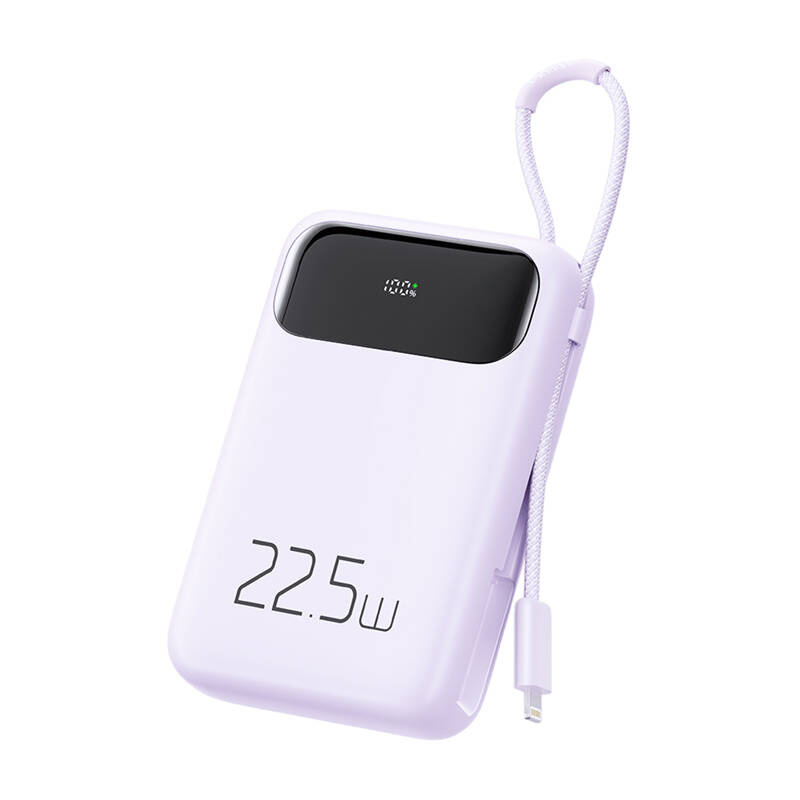 Εξωτερική Μπαταρία Mcdodo Power Bank MC-3255 10000mAh, 22.5W Lightning Cable Purple