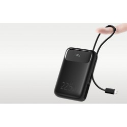 Εξωτερική Μπαταρία Mcdodo Power Bank MC-3253 10000mAh, 22.5W Lightning Cable Black