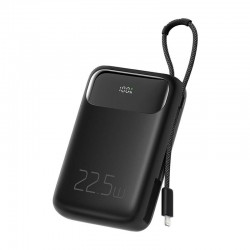 Εξωτερική Μπαταρία Mcdodo Power Bank MC-3253 10000mAh, 22.5W Lightning Cable Black