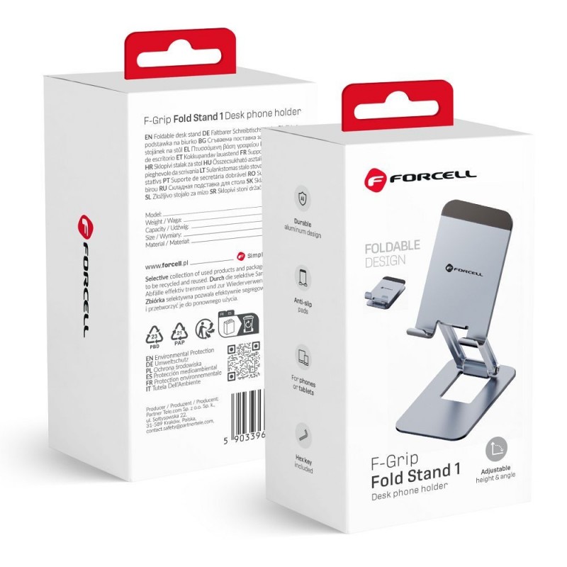 Βάση Γραφείου Forcell F-Grip Fold Stand 1 Gray