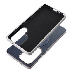 Θήκη Gentleman Mag Cover with Magsafe Samsung Galaxy S25 Ultra 5G S938 Navy Blue