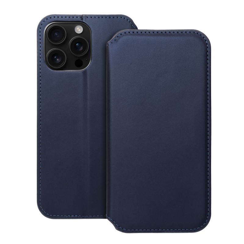 Θήκη Dual Pocket Book Cover Case Apple iPhone 16 Pro Max (6.9") Navy Θήκη Dual Pocket Book Cover Case Apple iPhone 16 Pro Max (6.9") Navy