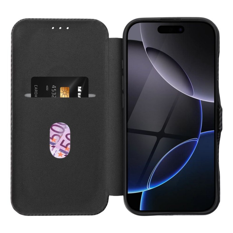 Θήκη Folio Side Magnet Book Cover Apple iPhone 16 Pro Max (6.9") Black Θήκη Folio Side Magnet Book Cover Apple iPhone 16 Pro Max (6.9") Black