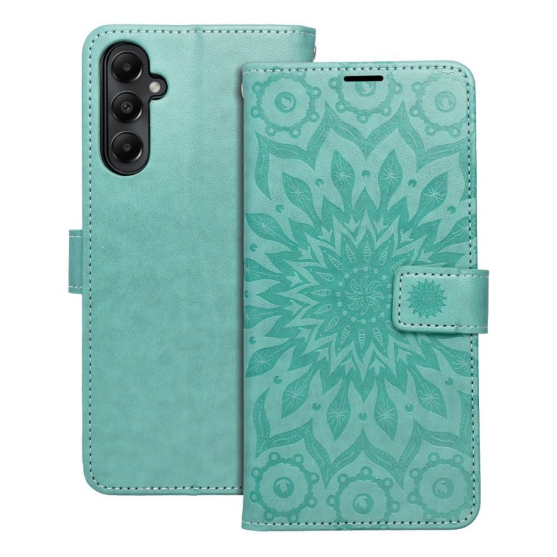 Θήκη Book Mezzo Samsung Galaxy A05s SM-A057F Mandala Green