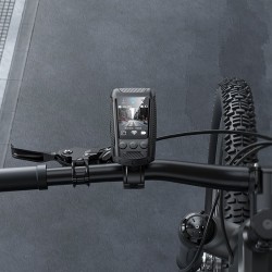 Κάμερα Ποδηλάτου Hoco Bike Camera  with Screen 2" 4K DV104 Black