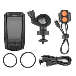 Κάμερα Ποδηλάτου Hoco Bike Camera  with Screen 2" 4K DV104 Black