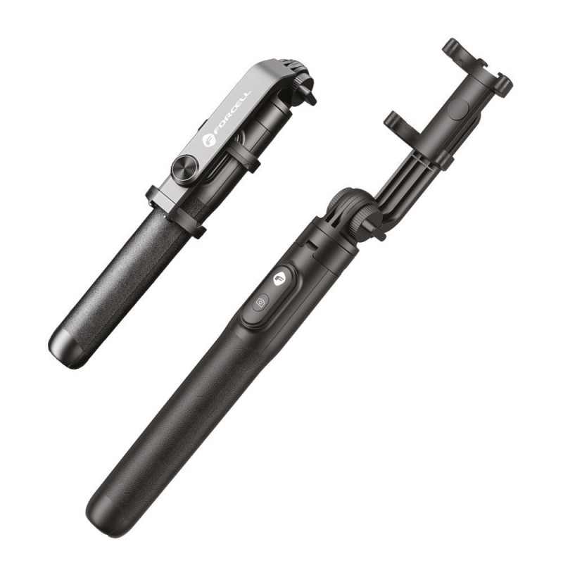 Selfie Stick Forcell F-Grip S150XL with Wireless Remote Controler Tripod Black