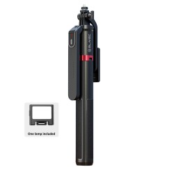 Selfie Stick Blavec Aluminium Fusion P-08 Tripod with Remote Controler & 1 Lamp 2.2m (SSFP08-TR1LB22) Black
