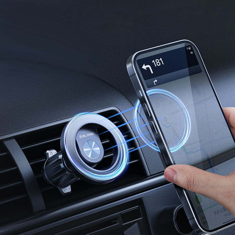 Βάση Αυτοκινήτου Blavec BH-03 Magnetic Ring to Air Vent (BH03-MAVRB) Black