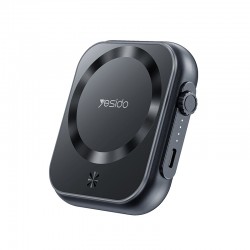 Εξωτερική Μπαταρία Yesido YP59 3 in 1 Type C Magnetic Induction Powerbank 5000mAh 15W Black