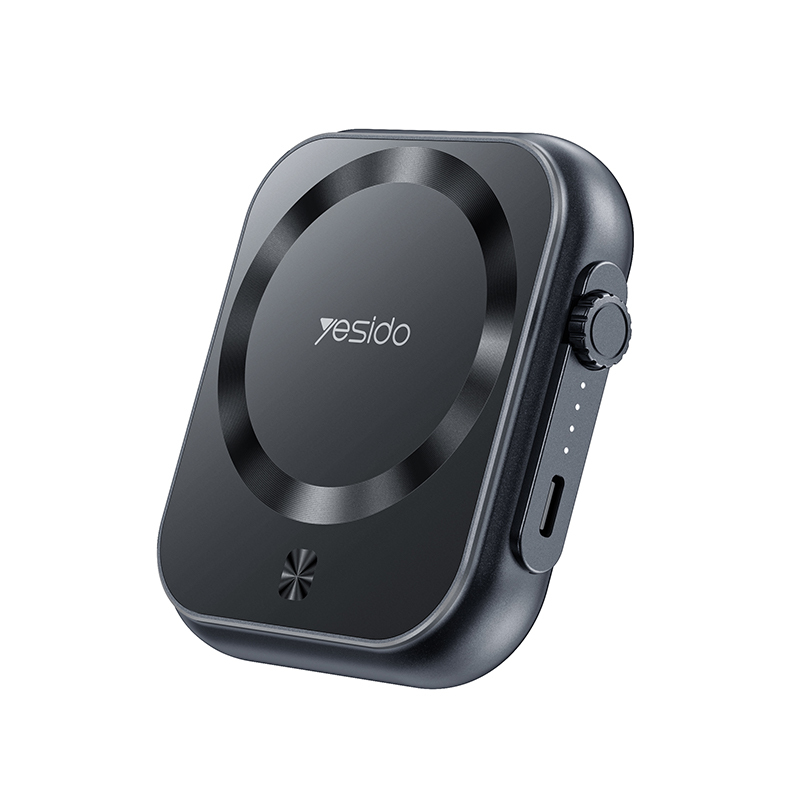 Εξωτερική Μπαταρία Yesido YP59 3 in 1 Type C Magnetic Induction Powerbank 5000mAh 15W Black
