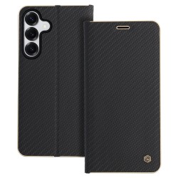 Θήκη Book Wonder Frame Carbon Samsung Galaxy S25 FE 5G S731 Black Θήκη Book Wonder Frame Carbon Samsung Galaxy S25 FE 5G S731 Black