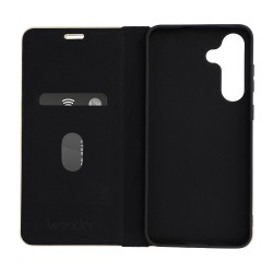 Θήκη Book Wonder Frame Carbon Samsung Galaxy S25 FE 5G S731 Black Θήκη Book Wonder Frame Carbon Samsung Galaxy S25 FE 5G S731 Black