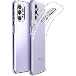 Θήκη Back Cover with Camera Lens Samsung Galaxy A52 SM-A525/A52 5G SM-A526/A52s SM-A528 Slim 2mm Transparent