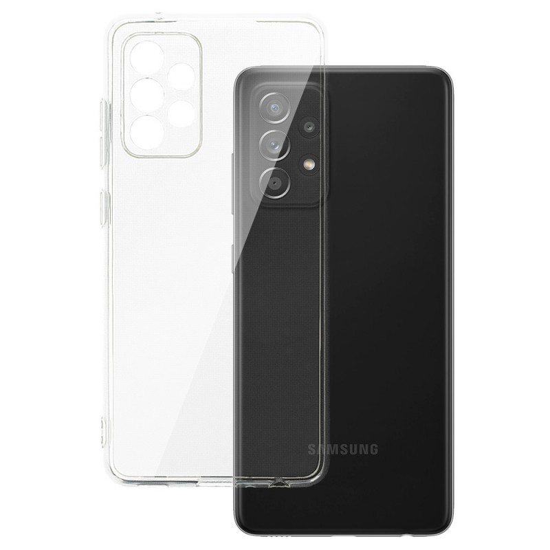 Θήκη Back Cover with Camera Lens Samsung Galaxy A52 SM-A525/A52 5G SM-A526/A52s SM-A528 Slim 2mm Transparent