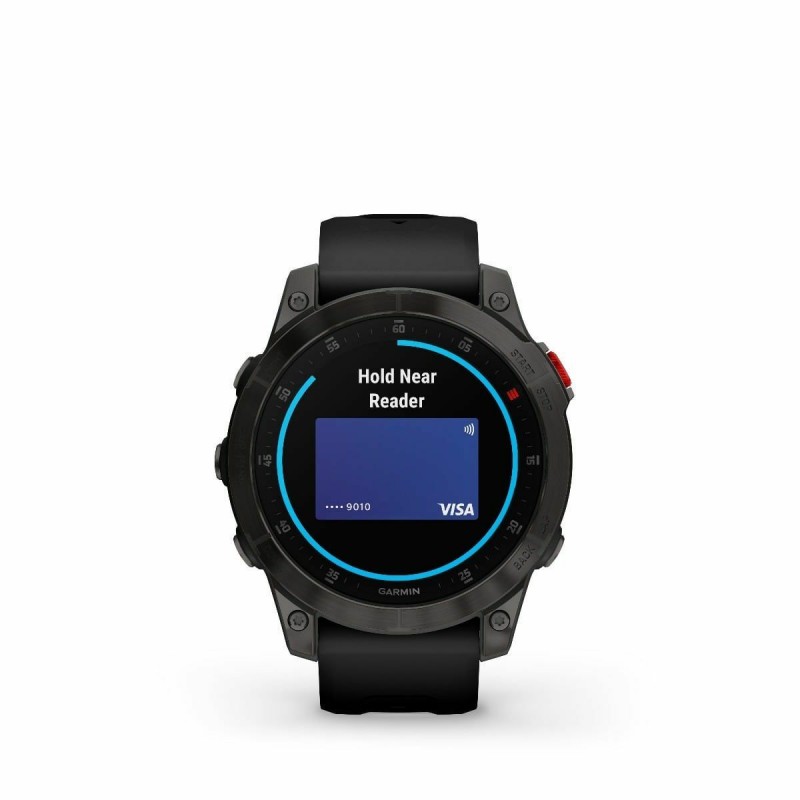Garmin Epix (Gen 2) 47mm Titanium Black Μεταχειρισμένο με 12 μήνες Εγγύηση