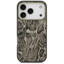Θήκη Guess Python Pattern MagSafe Cover Apple iPhone 17 Pro Max (6.9") Brown Θήκη Guess Python Pattern MagSafe Cover Apple iPhone 17 Pro Max (6.9") Brown