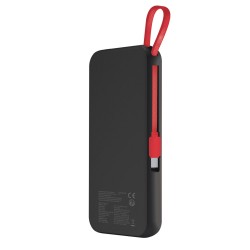 Εξωτερική Μπαταρία Maxlife Powerbank MXPB-08 10000mAh Magnetic 3in1 Black