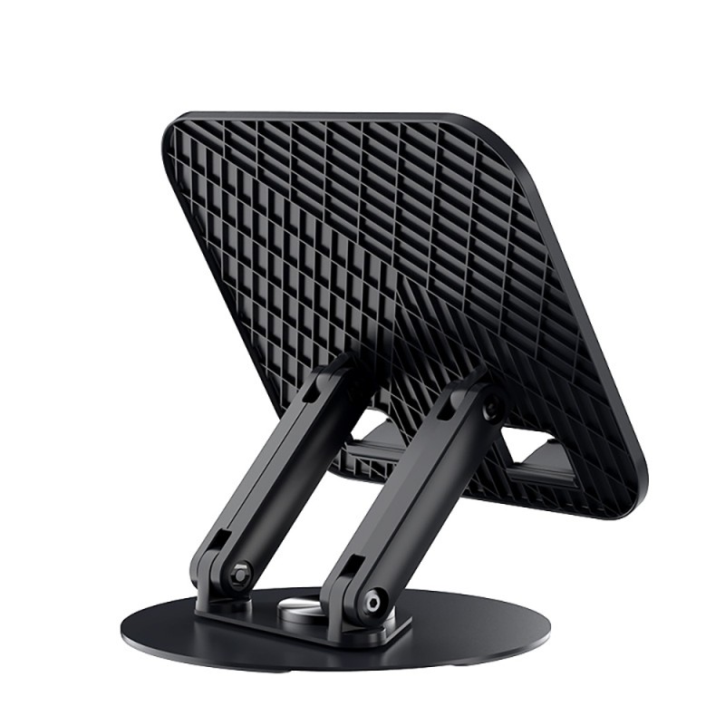 Βάση Γραφείου BWOO Rotable Tablet and Laptop Aluminium Fold Stand Black