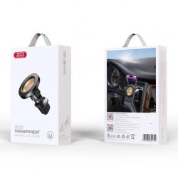 Βάση Αυτοκινήτου XO Car Holder C129 Magnet for Air Outlet Black/Transparent