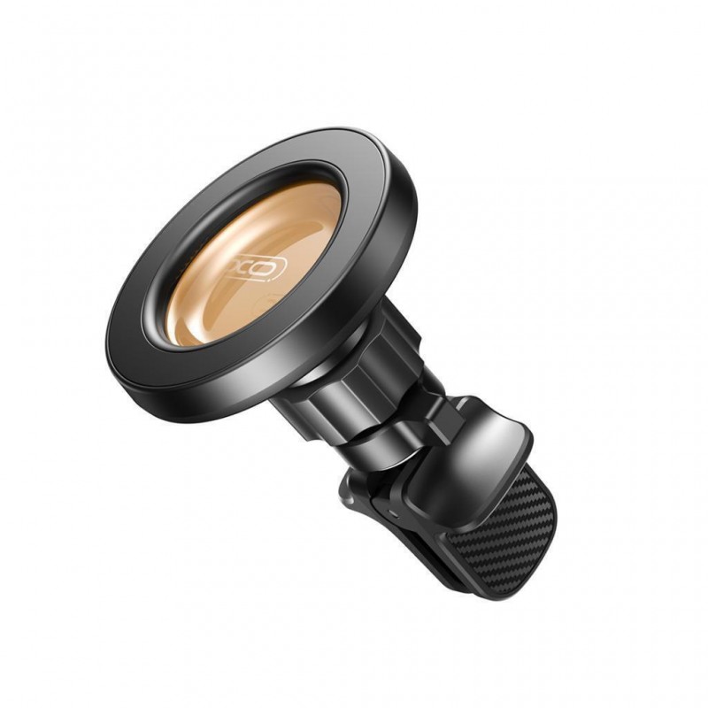 Βάση Αυτοκινήτου XO Car Holder C129 Magnet for Air Outlet Black/Transparent