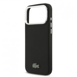 Θήκη Lacoste Iconic Petit Pique Camera Stand MagSafe Case Apple iPhone 17 Pro Max (6.9") Black