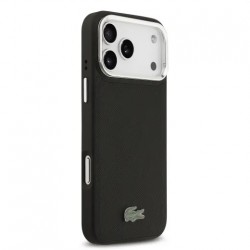 Θήκη Lacoste Iconic Petit Pique Camera Stand MagSafe Case Apple iPhone 17 Pro Max (6.9") Black