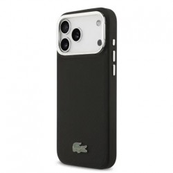 Θήκη Lacoste Iconic Petit Pique Camera Stand MagSafe Case Apple iPhone 17 Pro Max (6.9") Black