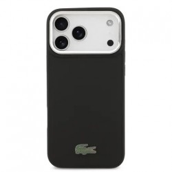 Θήκη Lacoste Iconic Petit Pique Camera Stand MagSafe Case Apple iPhone 17 Pro Max (6.9") Black