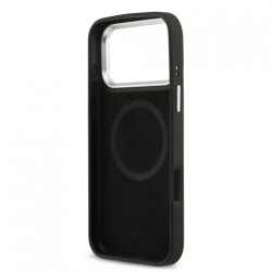 Θήκη Lacoste Iconic Petit Pique Camera Stand MagSafe Case Apple iPhone 17 Pro Max (6.9") Black